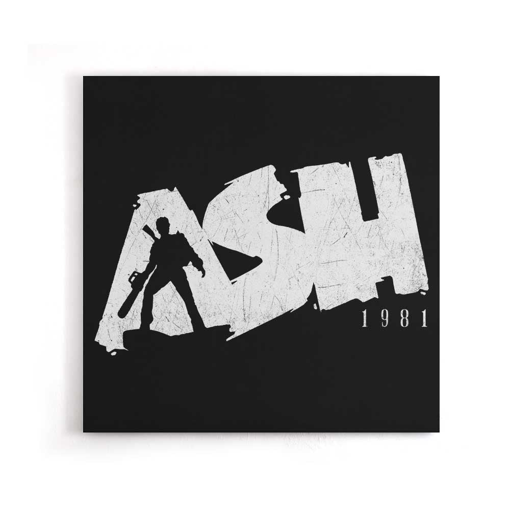 Ash 1981 - Canvas Print