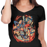 At the End of Time - Women's V-Neck