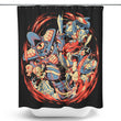 At the End of Time - Shower Curtain