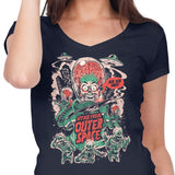 Attack From Outer Space - Women's V-Neck