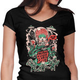Attack From Outer Space - Women's V-Neck
