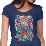 Attack From Outer Space - Women's V-Neck