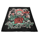 Attack From Outer Space - Fleece Blanket