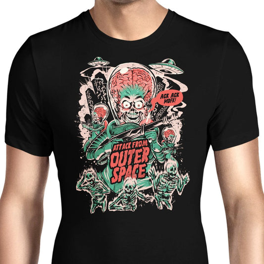 Attack From Outer Space - Men's Apparel