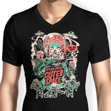 Attack From Outer Space - Men's V-Neck