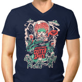 Attack From Outer Space - Men's V-Neck