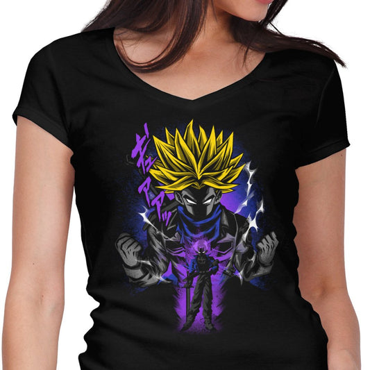 Attack of the Future - Women's V-Neck