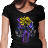 Attack of the Future - Women's V-Neck