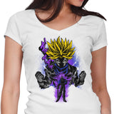 Attack of the Future - Women's V-Neck