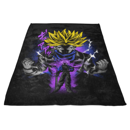Attack of the Future - Fleece Blanket