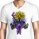 Attack of the Future - Men's V-Neck