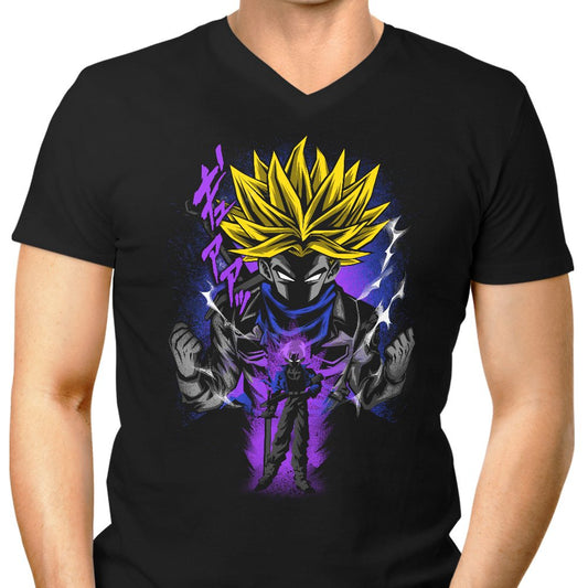 Attack of the Future - Men's V-Neck