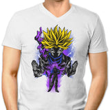 Attack of the Future - Men's V-Neck