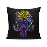 Attack of the Future - Throw Pillow