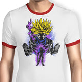 Attack of the Future - Ringer T-Shirt