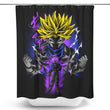 Attack of the Future - Shower Curtain