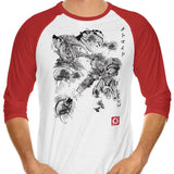 Attack of the Space Pirates - 3/4 Sleeve Raglan T-Shirt