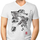 Attack of the Space Pirates - Men's V-Neck