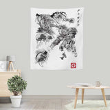 Attack of the Space Pirates - Wall Tapestry