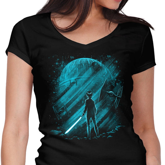 Attack on Black Squadron - Women's V-Neck