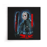 Attack on Crystal Lake - Canvas Print