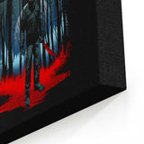 Attack on Crystal Lake - Canvas Print