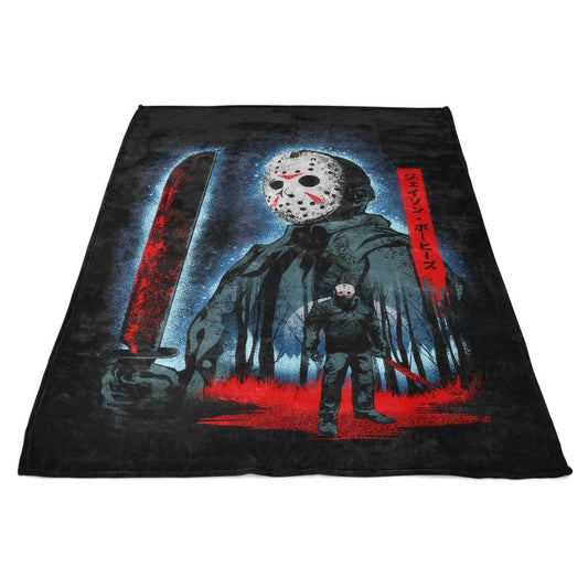 Attack on Crystal Lake - Fleece Blanket