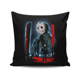 Attack on Crystal Lake - Throw Pillow