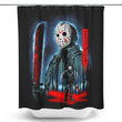 Attack on Crystal Lake - Shower Curtain