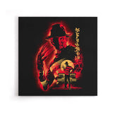 Attack on Elm St. - Canvas Print