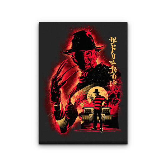 Attack on Elm St. - Canvas Print