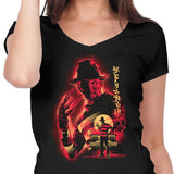 Attack on Elm St. - Women's V-Neck