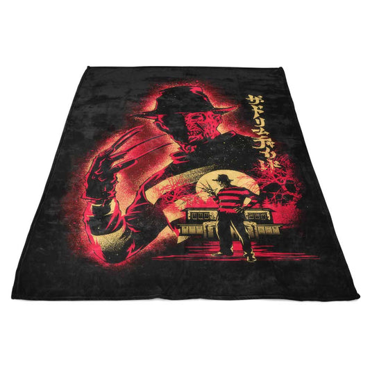Attack on Elm St. - Fleece Blanket