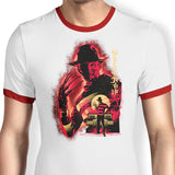 Attack on Elm St. - Ringer T-Shirt