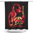 Attack on Elm St. - Shower Curtain