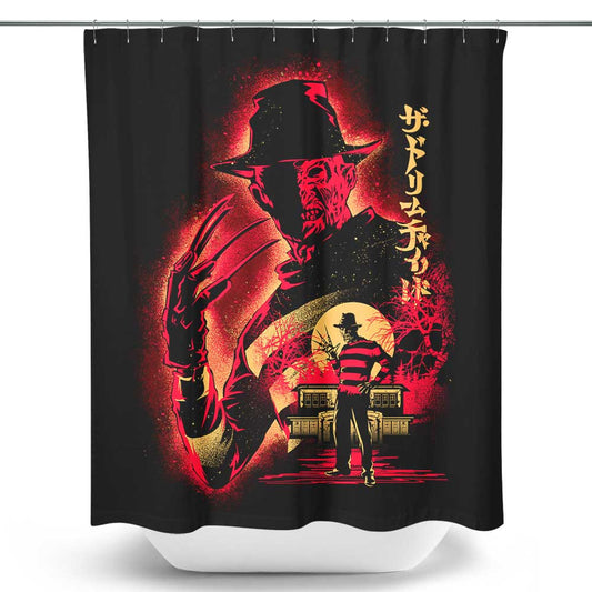 Attack on Elm St. - Shower Curtain