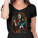 Attack on Haddonfield - Women's V-Neck