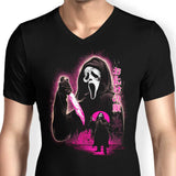 Attack on Woodsboro - Men's V-Neck