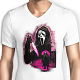 Attack on Woodsboro - Men's V-Neck