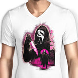 Attack on Woodsboro - Men's V-Neck