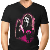 Attack on Woodsboro - Men's V-Neck