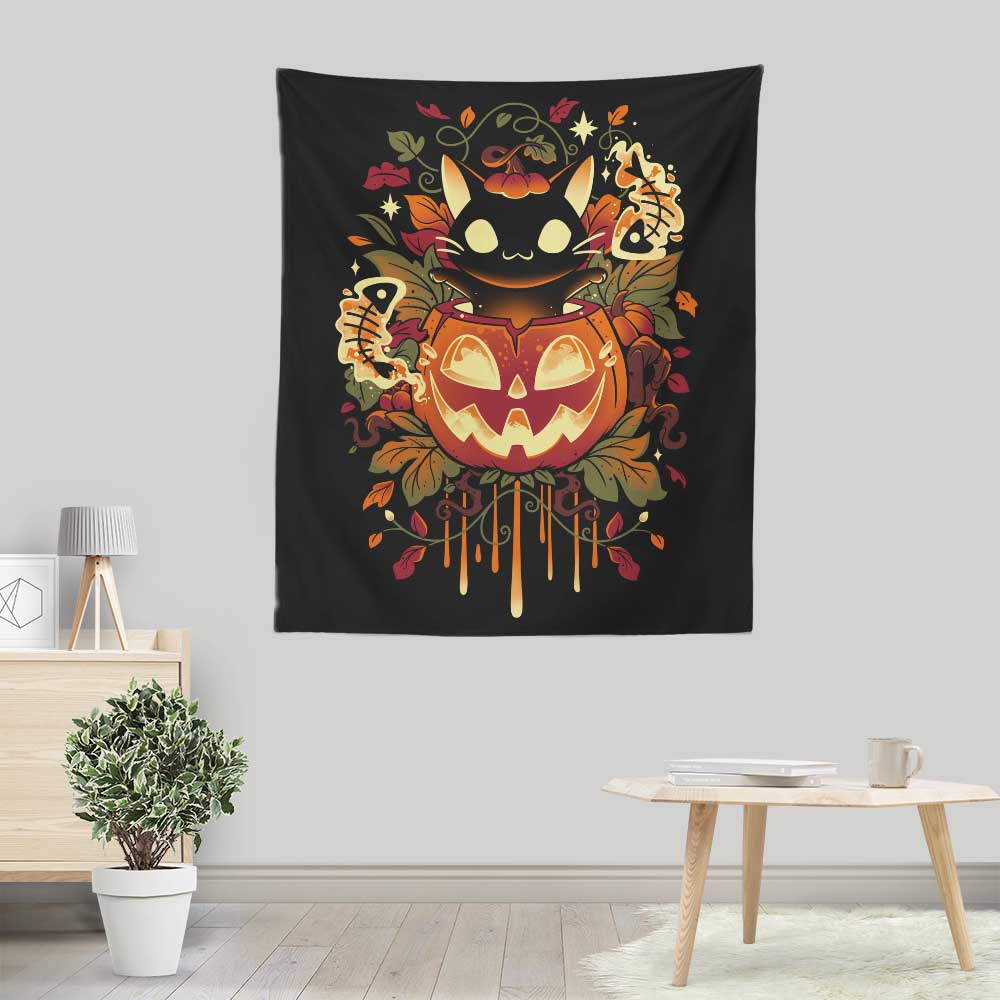 Autumn Tricks - Wall Tapestry