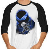 Azure Blades - 3/4 Sleeve Raglan T-Shirt