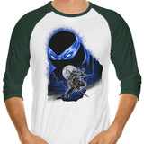 Azure Blades - 3/4 Sleeve Raglan T-Shirt