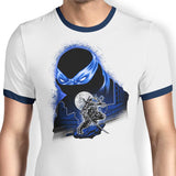 Azure Blades - Ringer T-Shirt
