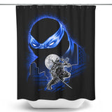 Azure Blades - Shower Curtain