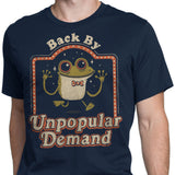 Back by Unpopular Demand - Men's Apparel