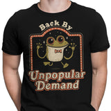 Back by Unpopular Demand - Men's Apparel