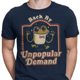 Back by Unpopular Demand - Men's Apparel