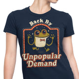 Back by Unpopular Demand - Women's Apparel